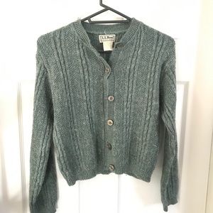 LL Bean Knit Cardigan